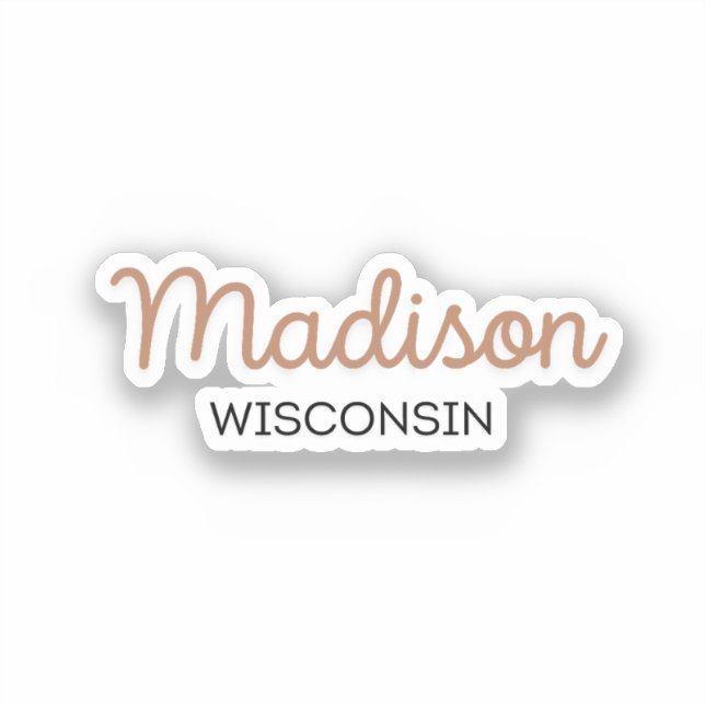 Madison Wisconsin  (Front)