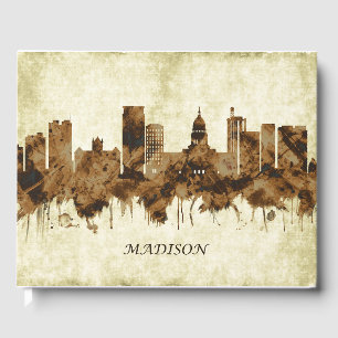 Madison Wisconsin Cityscape Guest Book