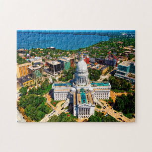 Madison Wisconsin. Jigsaw Puzzle