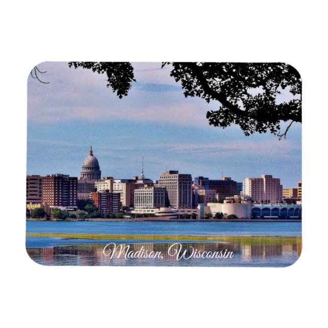 Madison, Wisconsin Magnet (Horizontal)