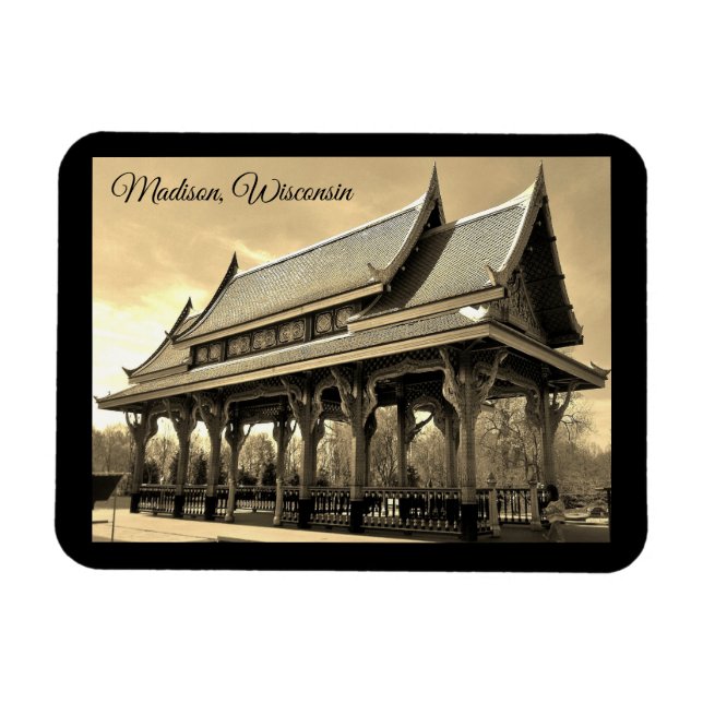 Madison, Wisconsin Magnet (Horizontal)