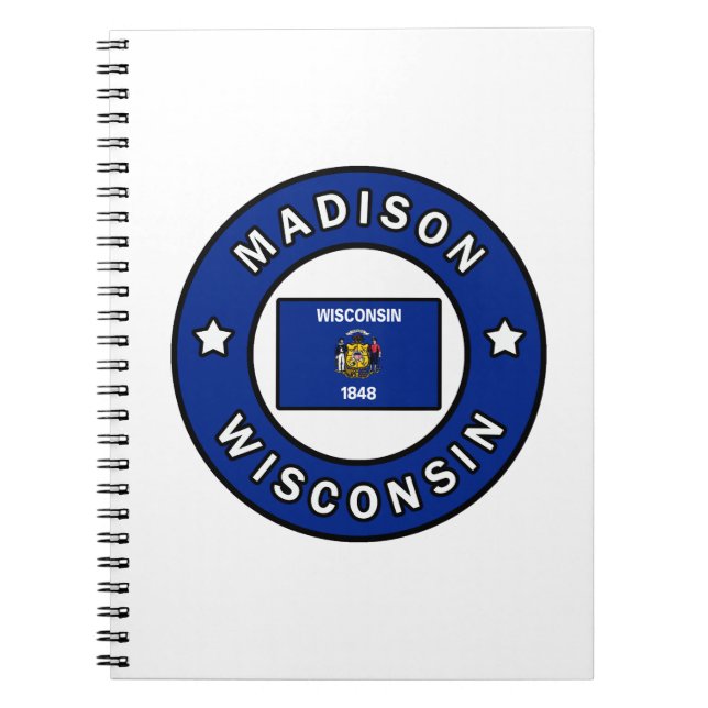 Madison Wisconsin Notebook (Front)