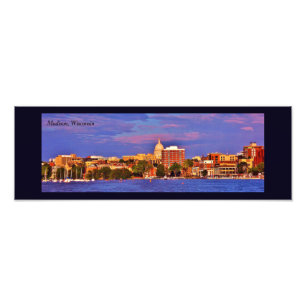 Madison, Wisconsin Photo Print