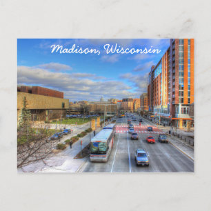 Madison Wisconsin Postcard