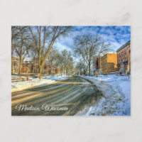 Madison Wisconsin Postcard