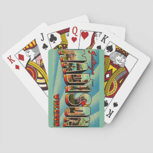 Madison Wisconsin  Postcard Playing Cards