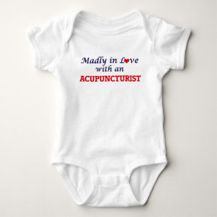 Madly in love with an Acupuncturist Baby Bodysuit