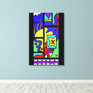 Madman canvas print