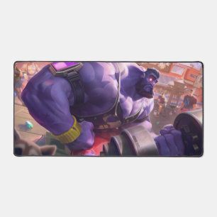 Madman Gaming Desk Mat   Gym Lovers Deskmat