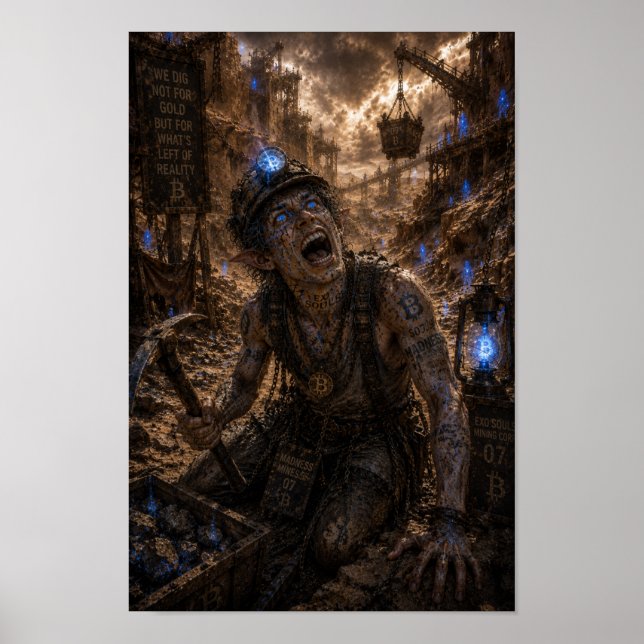 Madness / Miner / Abandoned Ore Mines Poster (Front)