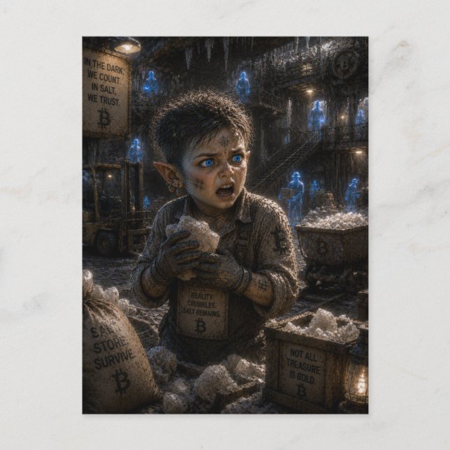Madness / Warehouse Worker / Salt Miner Postcard (Front)
