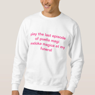 madoka magica sweatshirt