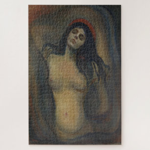 Madonna (1894) by Edvard Munch – Classic Fine Art Jigsaw Puzzle