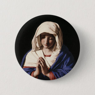 Madonna 6 Cm Round Badge