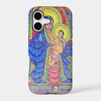 Madonna and Baby Jesus Ethiopian Art iPhone 5 Case