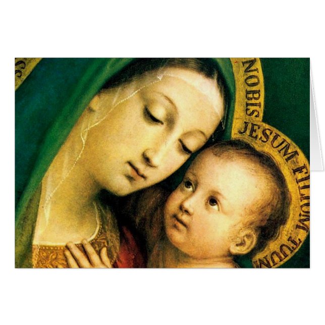 MADONNA AND CHILD (Front Horizontal)