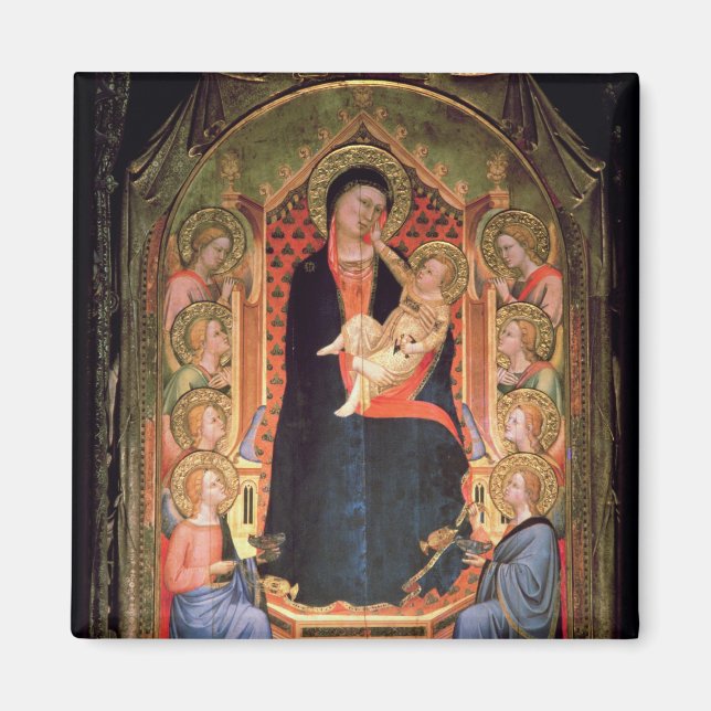 Madonna and Child, 1347 Magnet (Front)