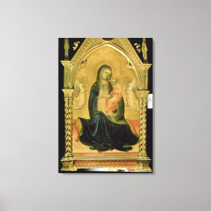 Madonna and Child, 1400 Canvas Print