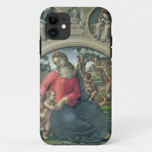 Madonna and Child, 1490-95 (oil on panel) Case-Mate iPhone Case