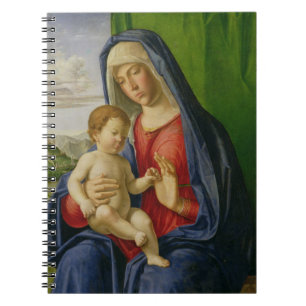 Madonna and Child, 1490s Spiral Notebook