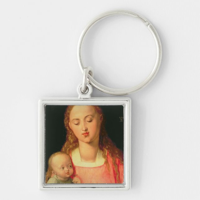 Madonna and Child 2 Key Ring (Front)