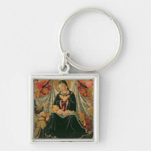Madonna and Child 2 Key Ring