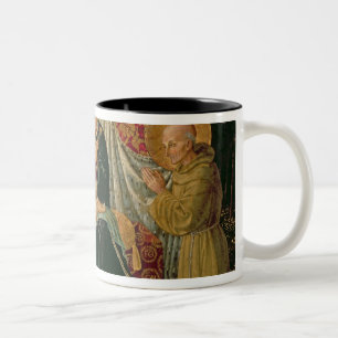 Madonna and Child 2 Two-Tone Coffee Mug