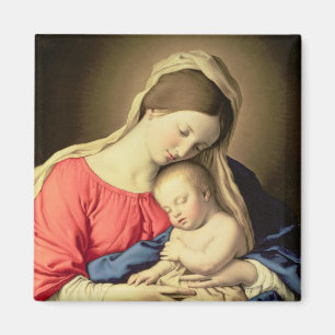Madonna and Child 3 Magnet