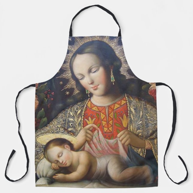 Madonna and Child Apron (Front)