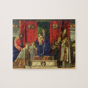 Madonna and Child (Barbarigo Altarpiece) 1488 Jigsaw Puzzle