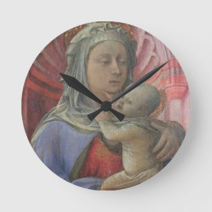 Madonna and Child, c.1430 (tempera on panel) Round Clock