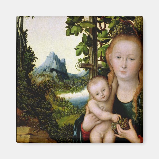 Madonna and Child, c.1525 Magnet (Front)