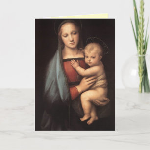 Madonna and child card