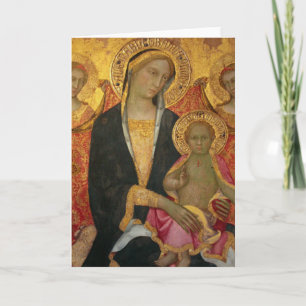 Madonna and Child Card