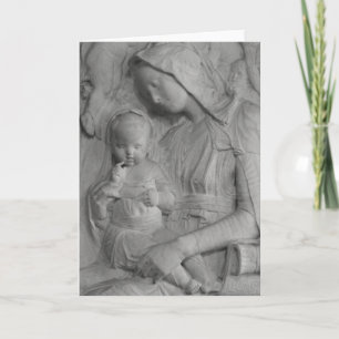 Madonna and child card