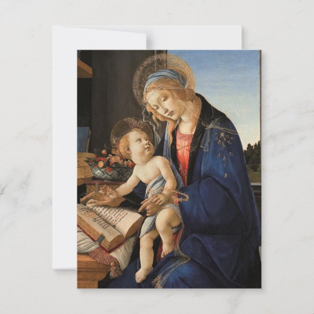 Madonna and Child Christmas Card (Front)