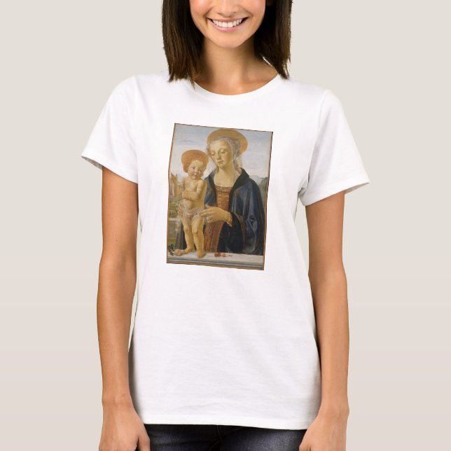 Madonna and Child, circa 1470 T-Shirt (Front)