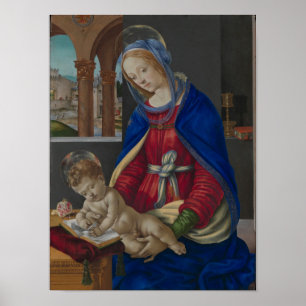 Madonna and Child, circa 1483-4 Poster