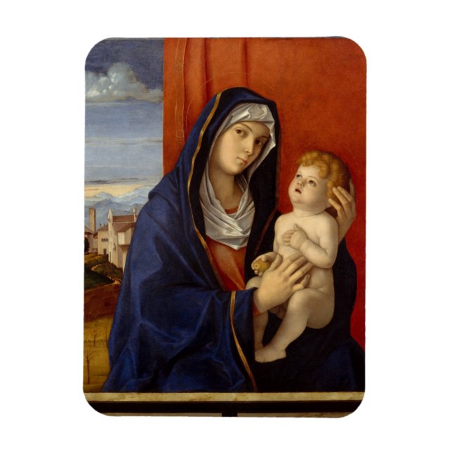 Madonna and Child, circa 1485 Magnet (Vertical)