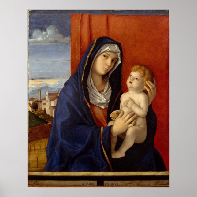 Madonna and Child, circa 1485 Poster (Front)