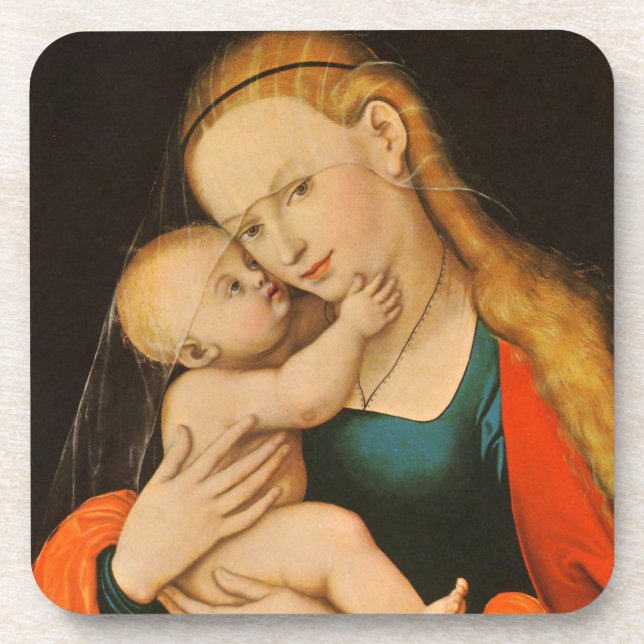 Madonna and Child Coaster (Front)