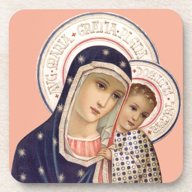 Madonna and Child Coaster (Front)