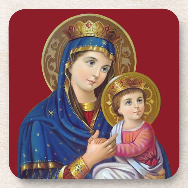 Madonna and Child Coaster (Front)