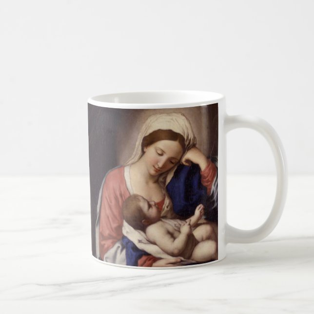 Madonna and Child Coffee Mug (Right)