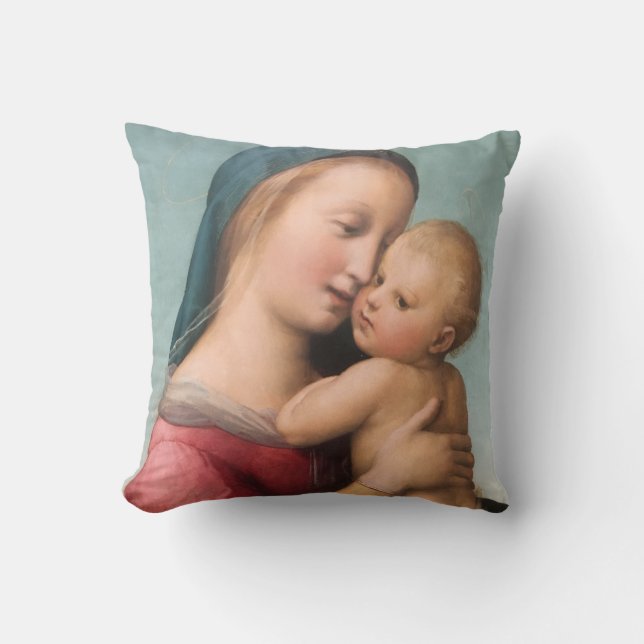 Madonna and Child Cushion (Front)