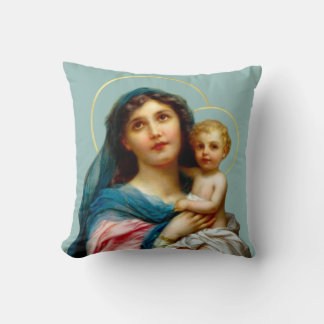 Madonna and Child Cushion