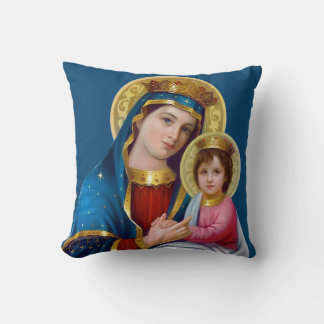 Madonna and Child Cushion