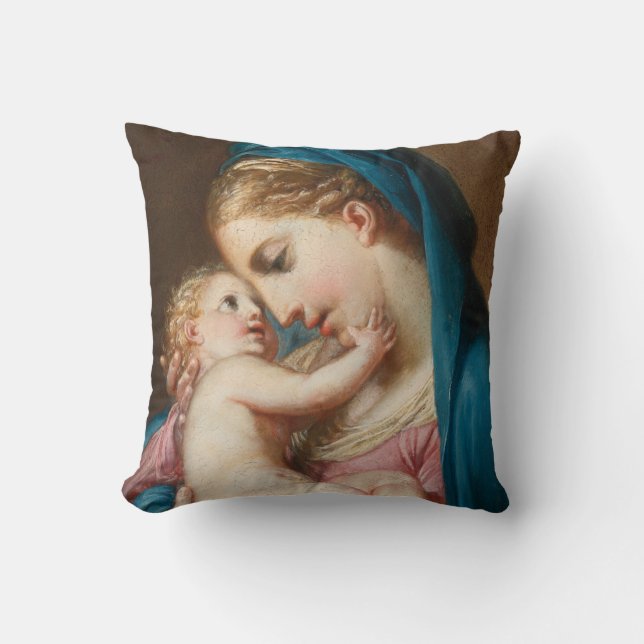 Madonna and Child Cushion (Front)