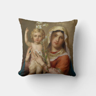 Madonna and Child Cushion