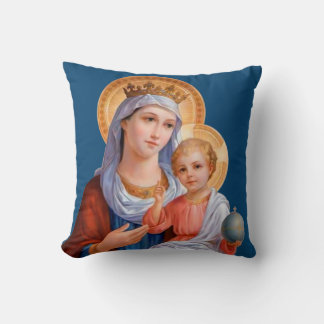 Madonna and Child Cushion